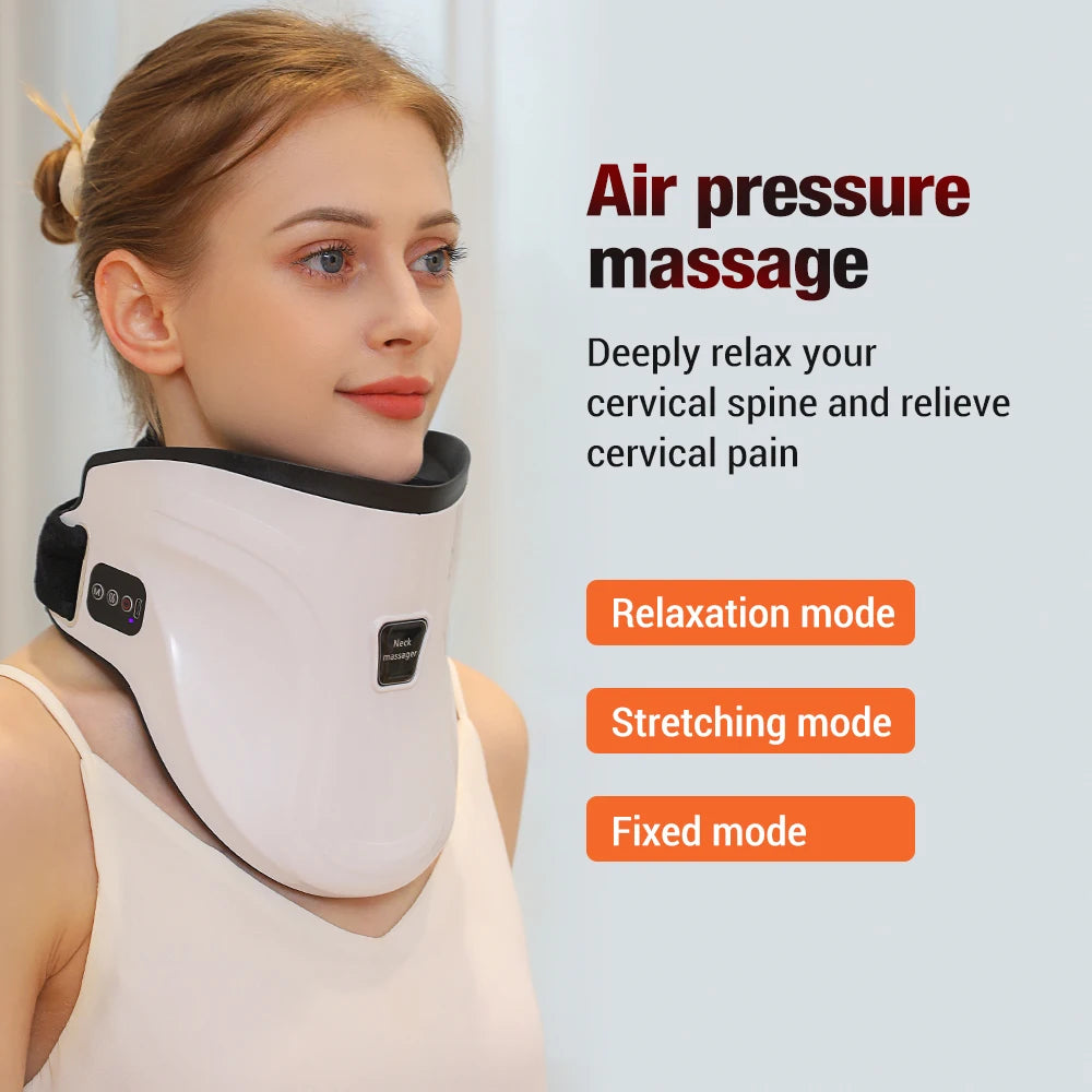 electric cervical traction neck massager