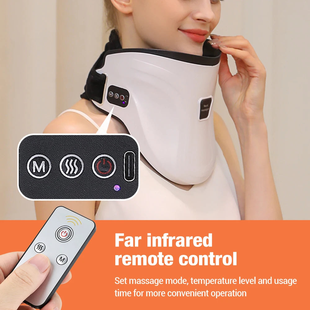 electric cervical traction neck massager