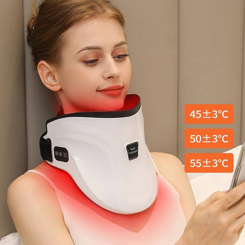 electric cervical traction neck massager
