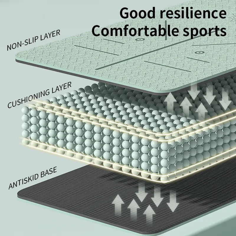 eco friendly fitness exercise mat