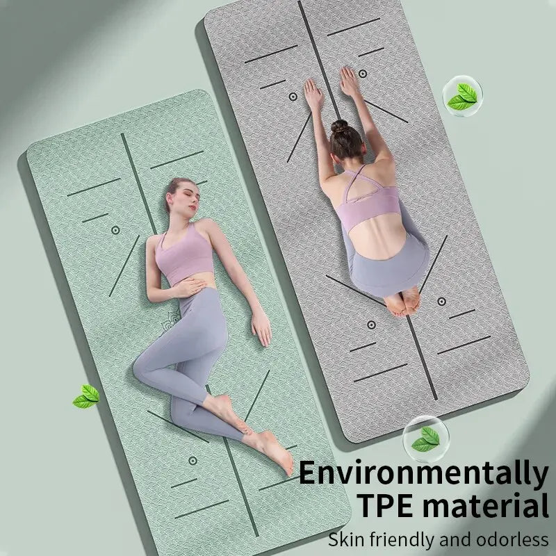 eco friendly fitness exercise mat