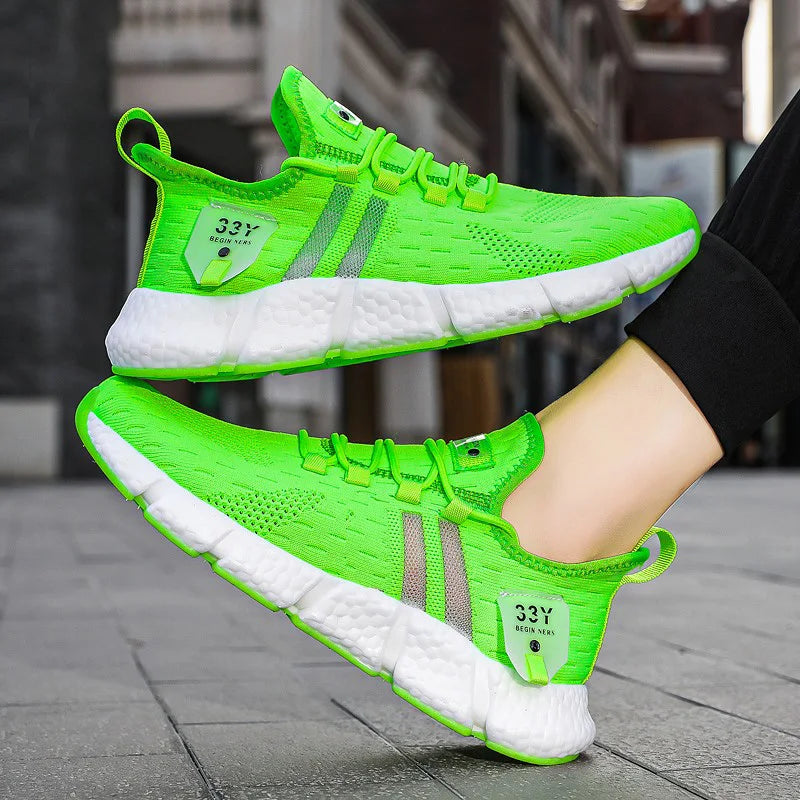 lightweight mesh running shoes