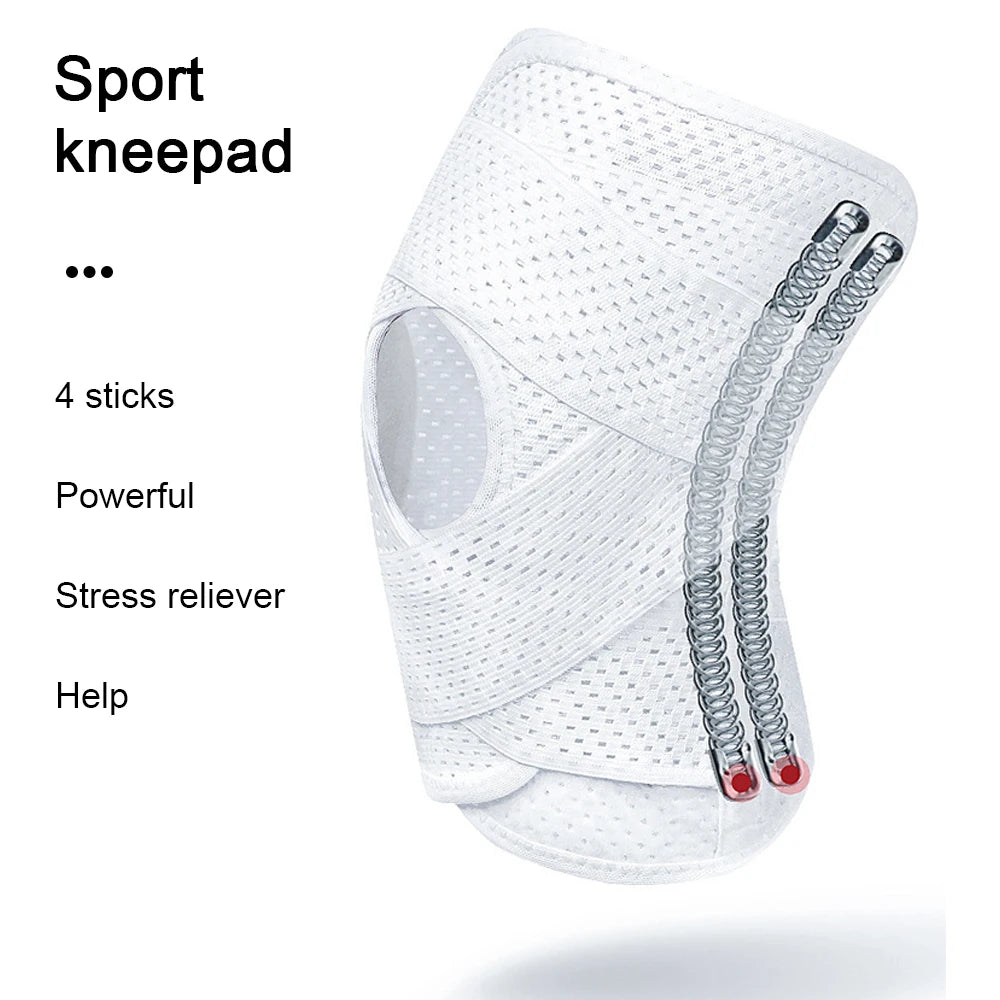 pressurized elastic knee pads