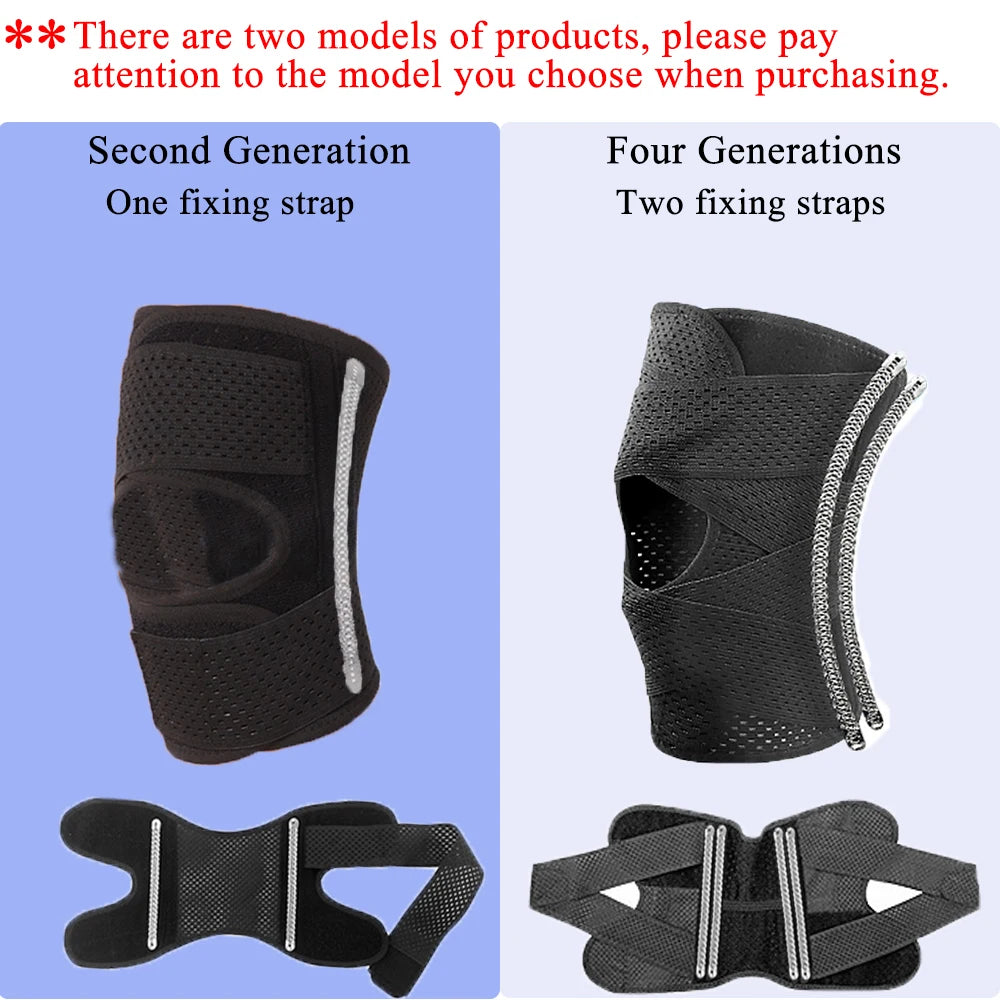 pressurized elastic knee pads