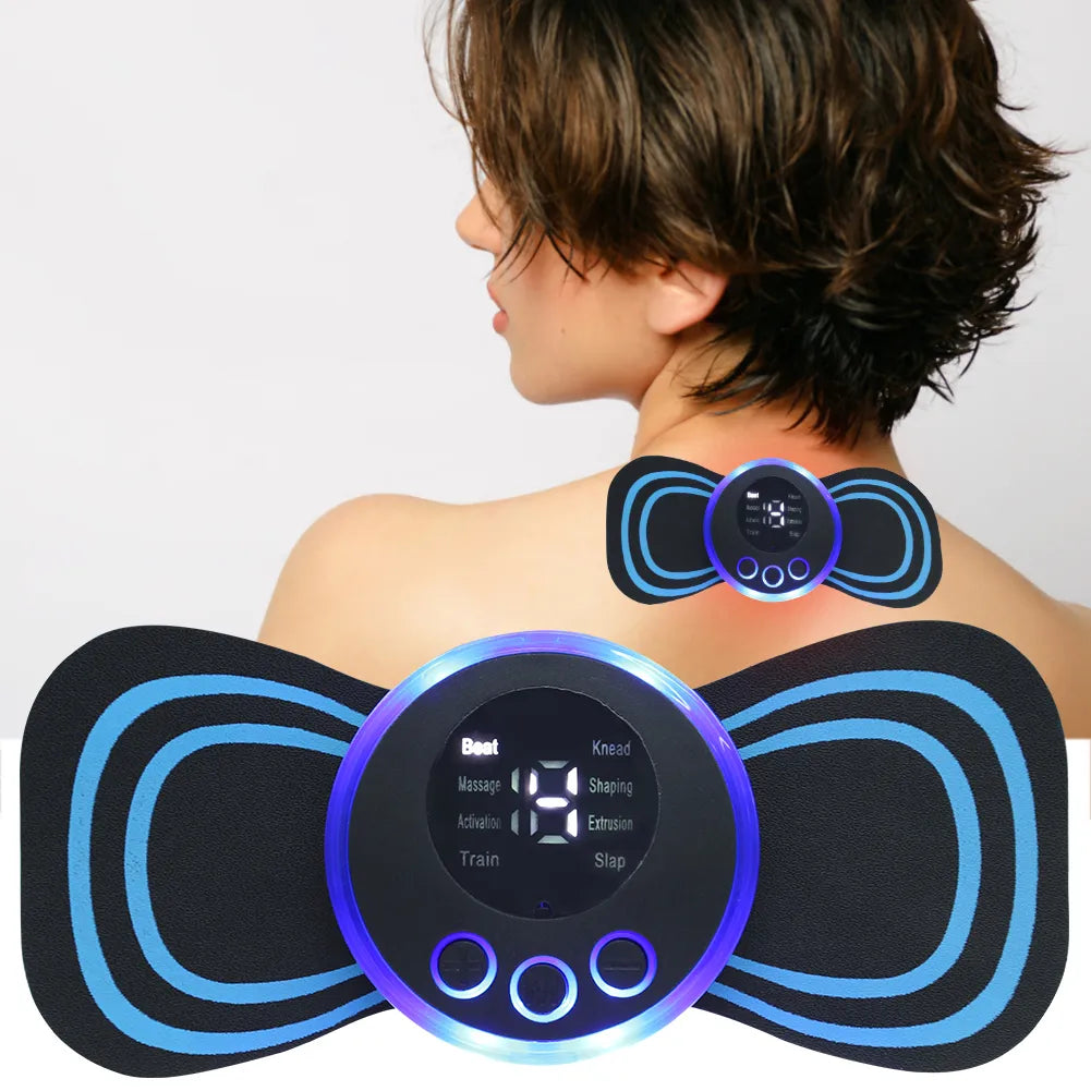 ems electric pulse neck massager